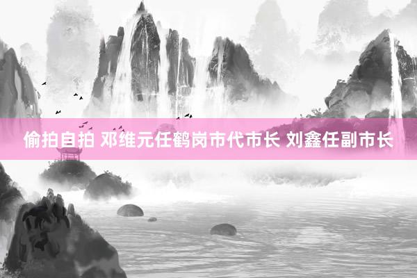 偷拍自拍 邓维元任鹤岗市代市长 刘鑫任副市长